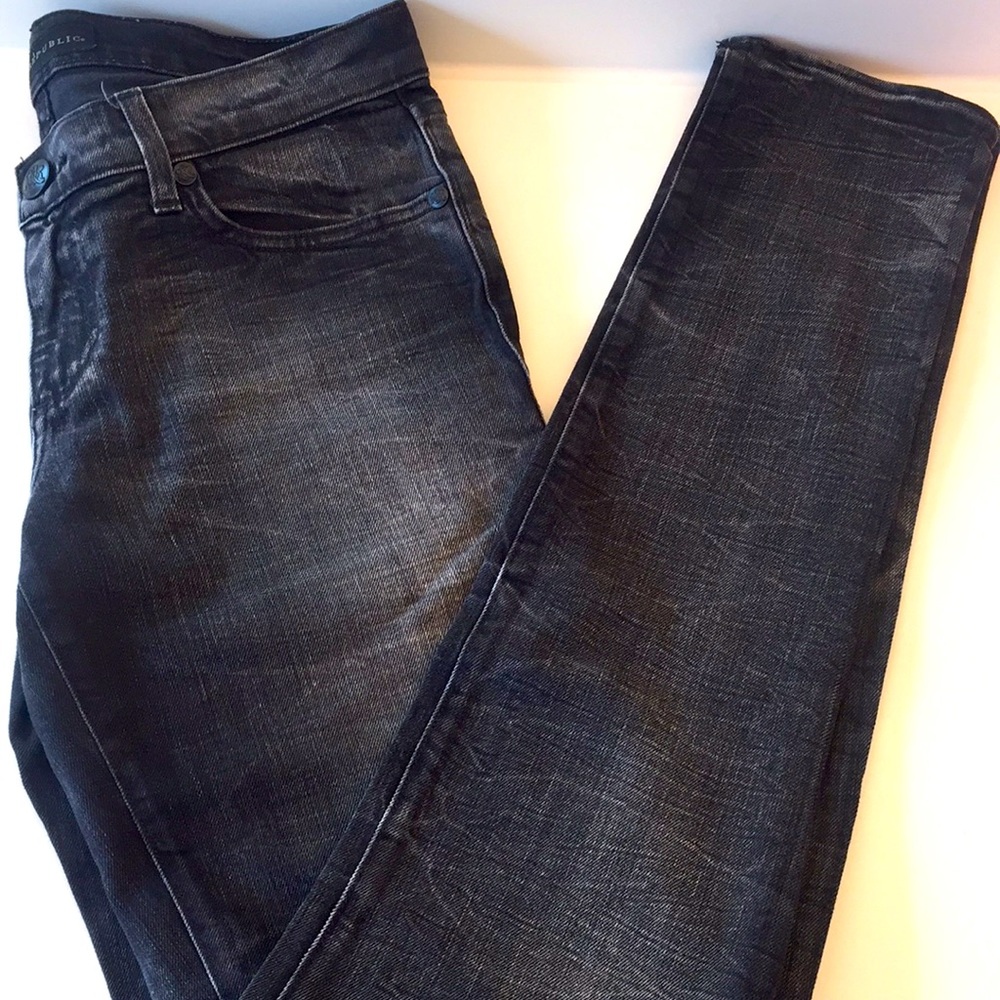 Rock&Republic BlackBerlin stonewashed Jeans size 8 - Picture 1 of 15
